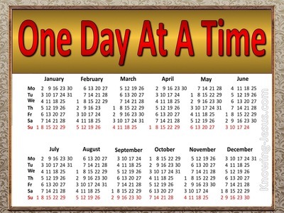 One Day At A Time (devotional)04-27 (red)
